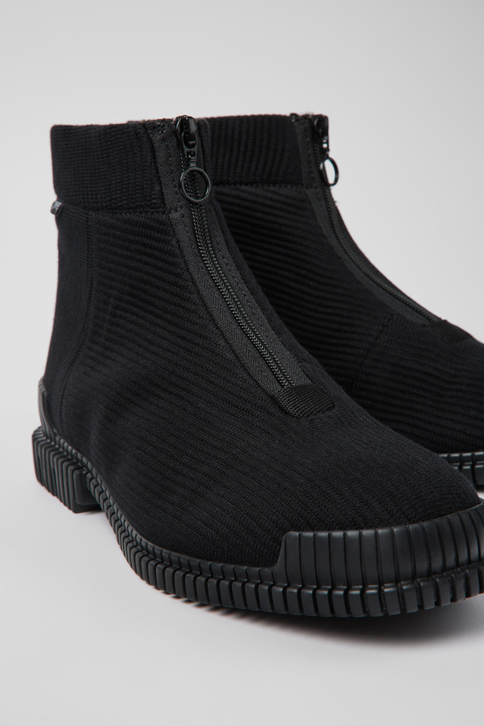 Neu Eingetroffen Camper Pix - Schwarzer Mittelstiefel aus Textil für Herren.