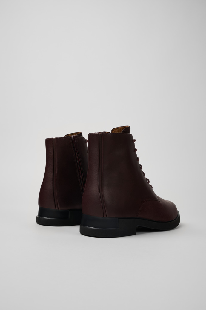 Neu Eingetroffen Camper Iman - Weinroter Damenschnürstiefel aus Leder