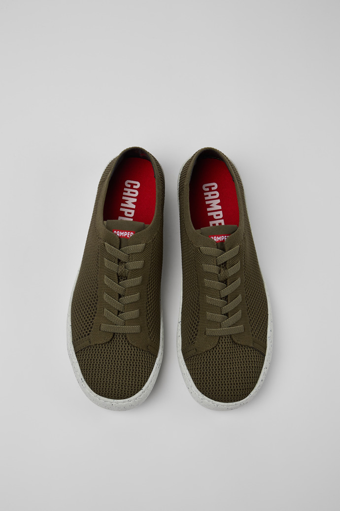 Neu Eingetroffen Camper Peu Touring - Grüner Herrensneaker aus Textil