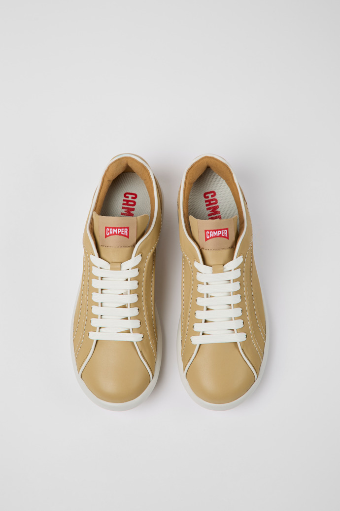 Neu Eingetroffen Camper Pelotas XLite - Beiger Damensneaker aus Leder