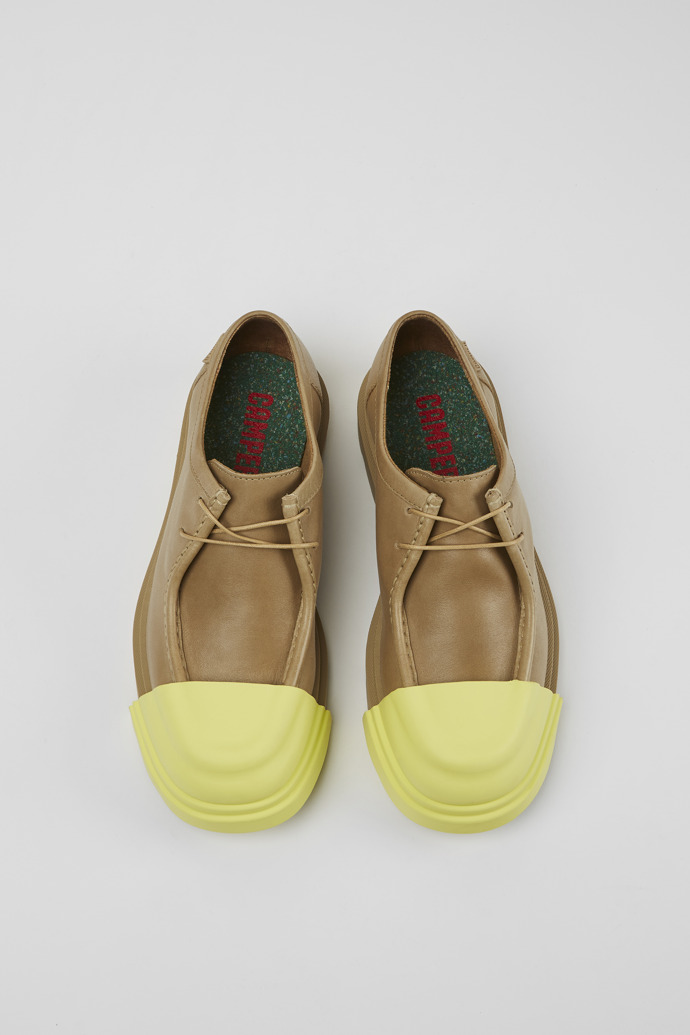 Neu Eingetroffen Camper Junction - Beiger Damenschuh aus Leder