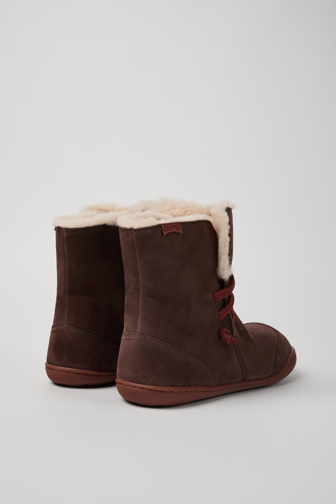 Neu Eingetroffen Camper Peu - Brauner Damenstiefel aus Nubukleder
