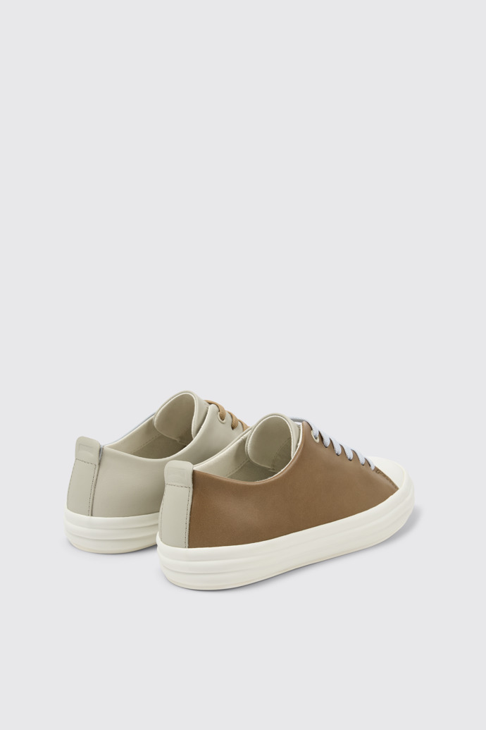 Neu Eingetroffen Camper Twins - Graue Ledersneaker für Damen.