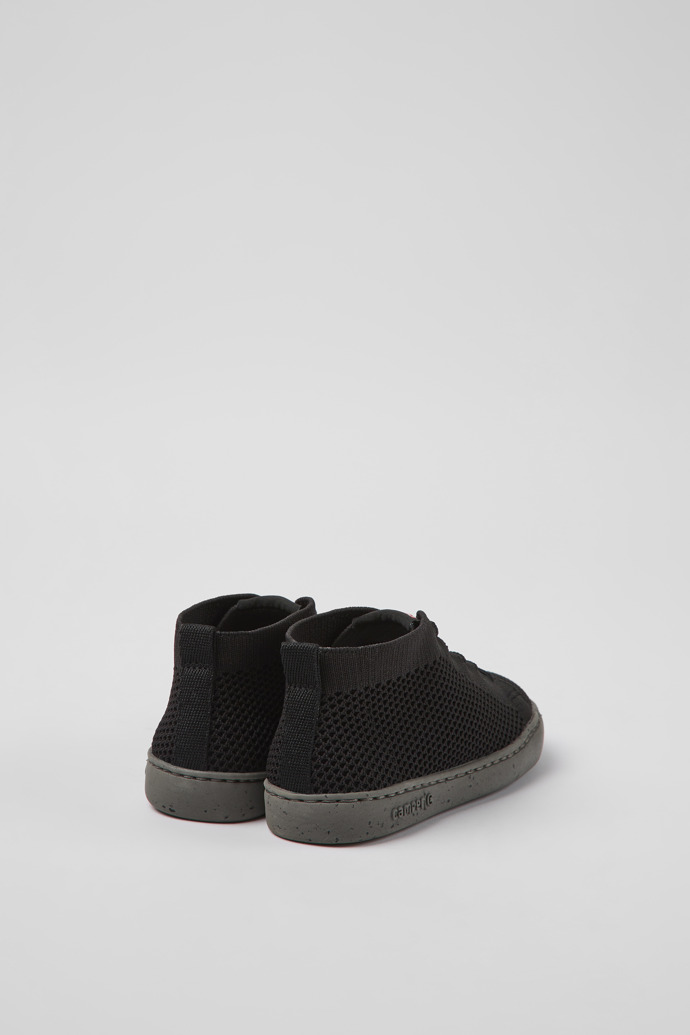 Neu Eingetroffen Camper Peu Touring - Schwarze Kinderstiefelette aus Textil