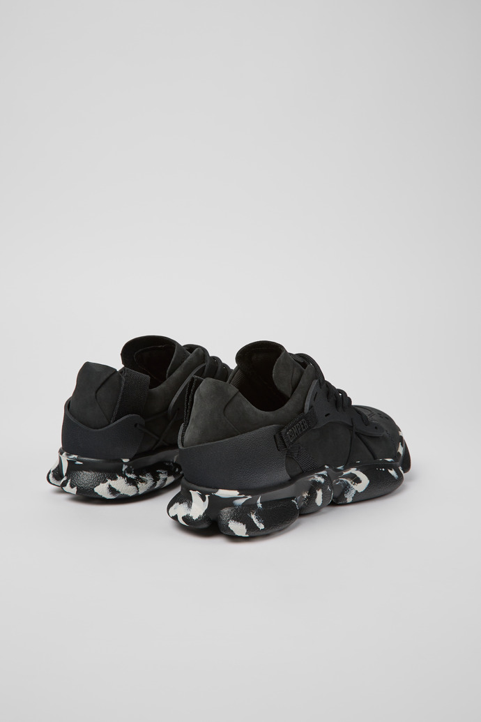 Neu Eingetroffen Camper Karst - Schwarzer Damensneaker aus Nubukleder/Textil