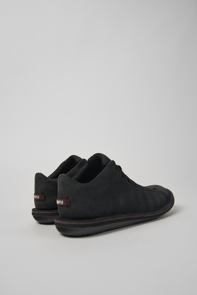 Neu Eingetroffen Camper Beetle - Schwarzer Ledersneaker