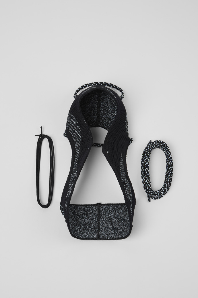 Neu Eingetroffen Camper ROKU Oberteile - Schwarze Oberteile (2 Stück) für jeweils den rechten und den linken Schuh.