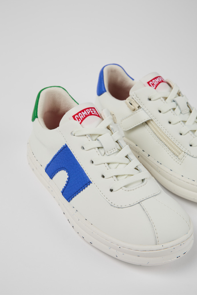 Neu Eingetroffen Camper Twins - Weißer Ledersneaker