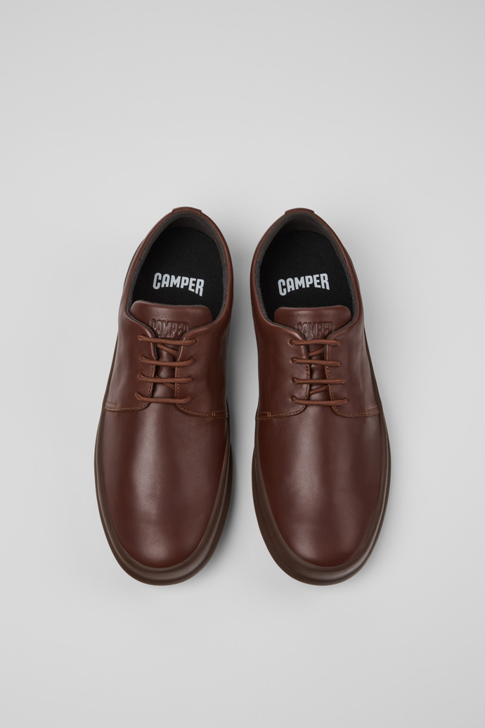 Neu Eingetroffen Camper Chasis - Brauner Herrenschuh aus Leder.