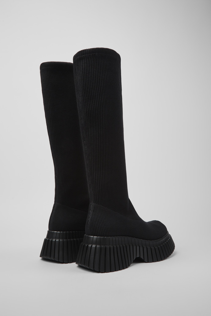 Neu Eingetroffen Camper BCN TENCEL® - Schwarzer Damenstiefel aus Textil