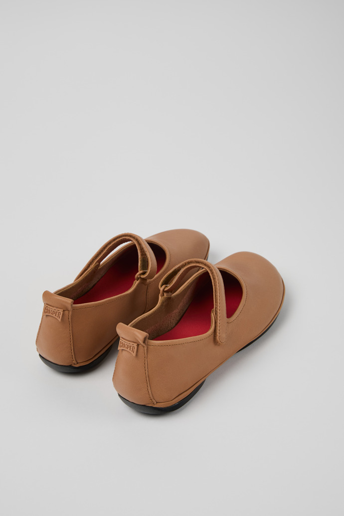Neu Eingetroffen Camper Right - Nudefarbenes Damenleder Schuh.