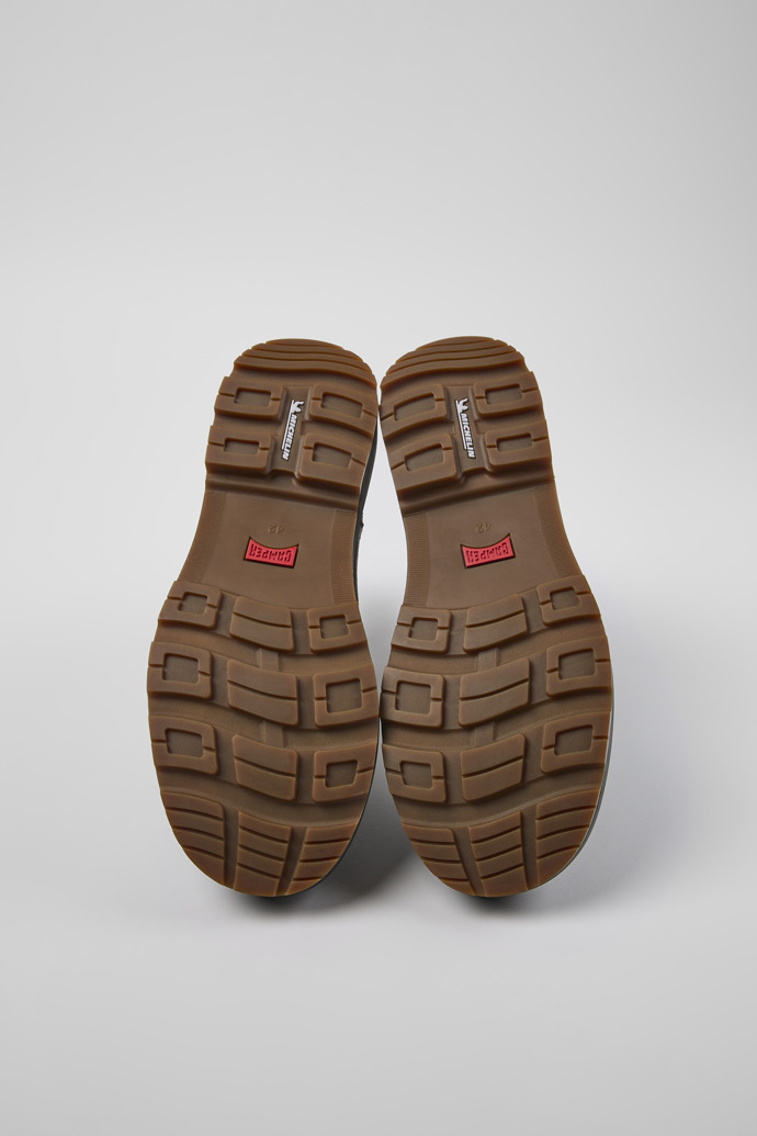 Neu Eingetroffen Camper Brutus Trek MICHELIN - Grüngraue Herrenstiefelette aus Nubukleder