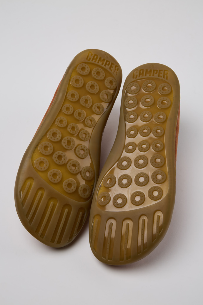 Neu Eingetroffen Camper Peu - Rote Nubukschuhe für Damen.