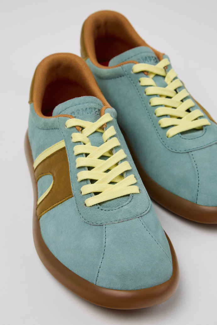 Neu Eingetroffen Camper Pelotas Soller - Mehrfarbige Sneakers aus Nubukleder für Damen.