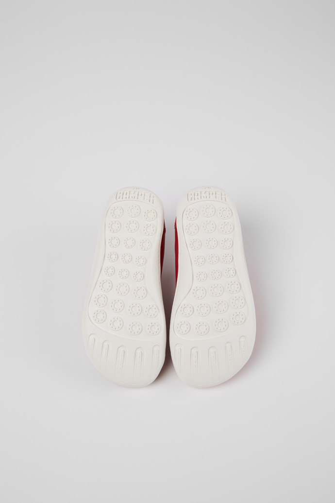 Neu Eingetroffen Camper Peu - Roter Kinderschuh aus Leder.