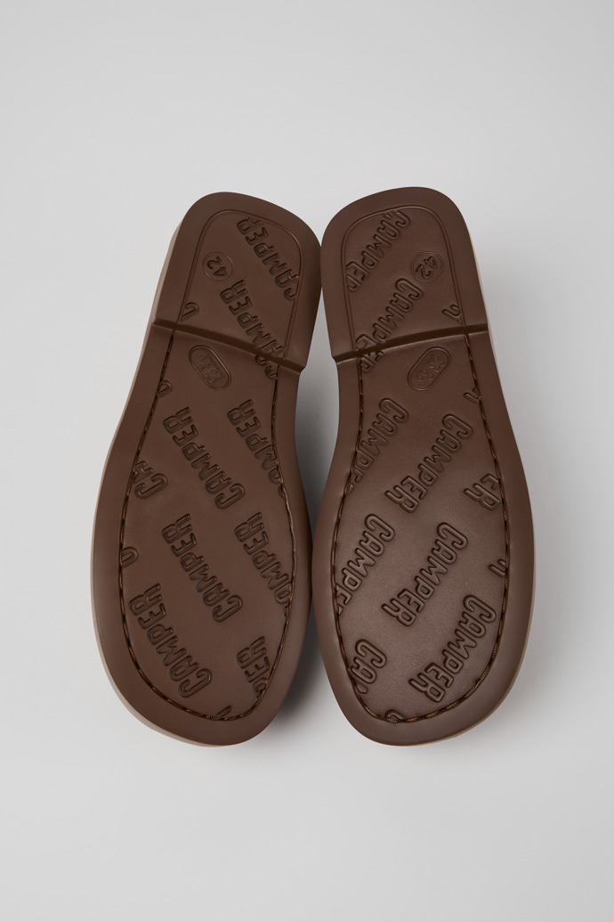 Neu Eingetroffen Camper Don - Braune Herrenmokassins/Bootsschuhe aus Leder.