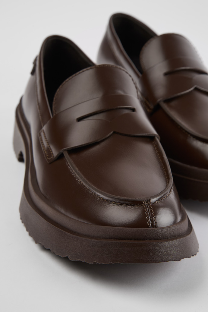 Neu Eingetroffen Camper Walden - Brauner Damenloafer aus Leder