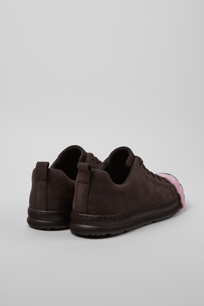 Neu Eingetroffen Camper Junction Runner - Brauner Herrensneaker aus Nubukleder.