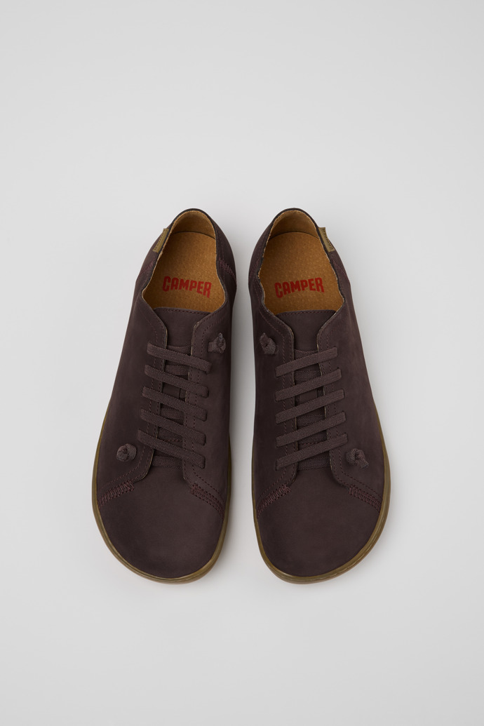 Neu Eingetroffen Camper Peu - Brauner Herrenschuh aus Nubukleder und Leder.