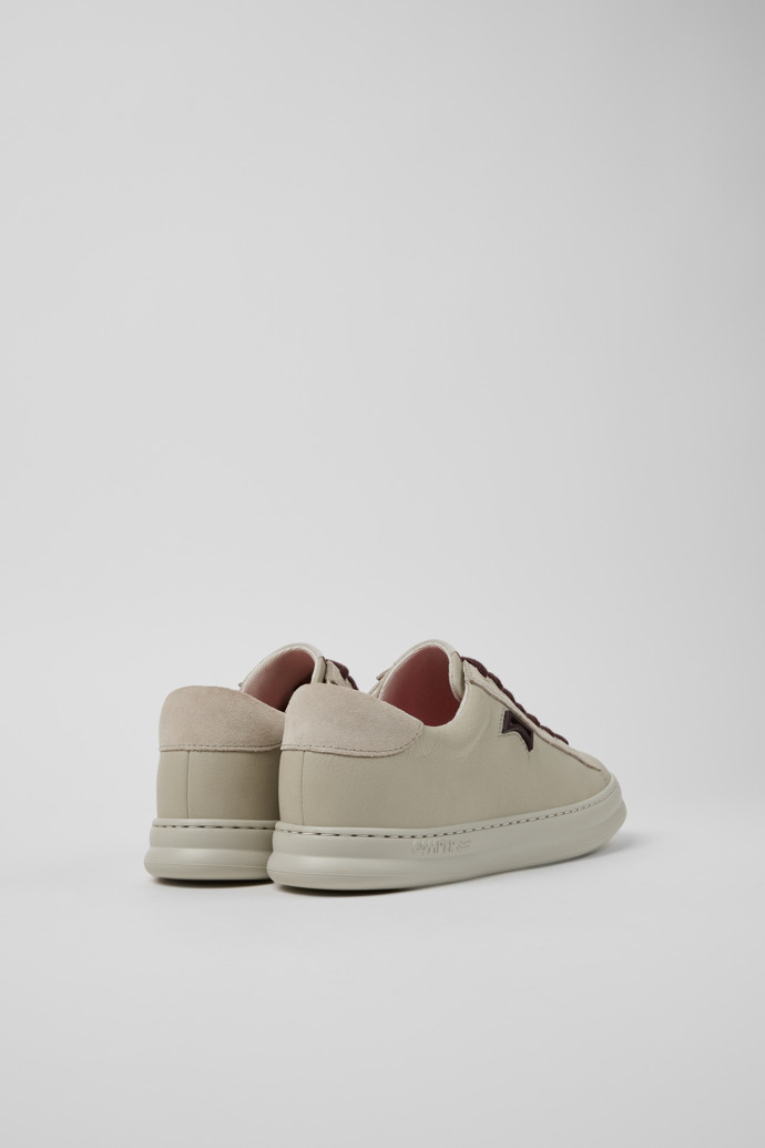Neu Eingetroffen Camper Runner - Graue Damensneaker aus Leder und Nubukleder.