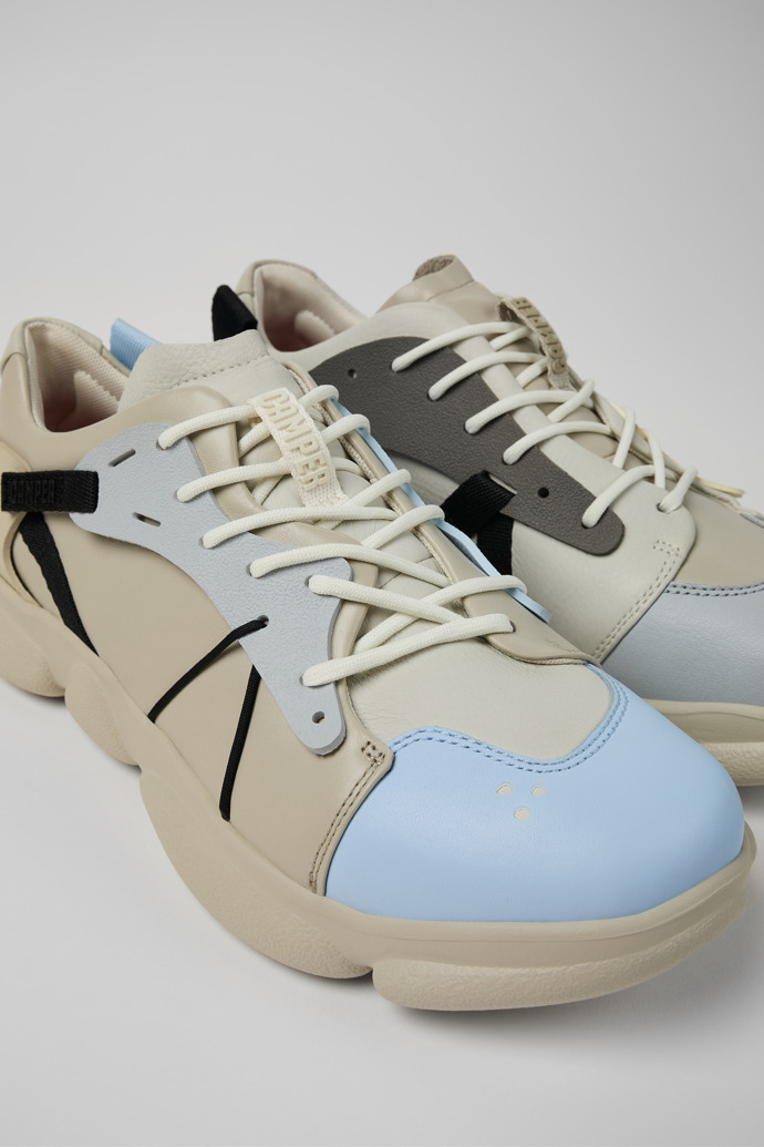 Neu Eingetroffen Camper Twins - Mehrfarbiger Herrensneaker aus Leder und Textil