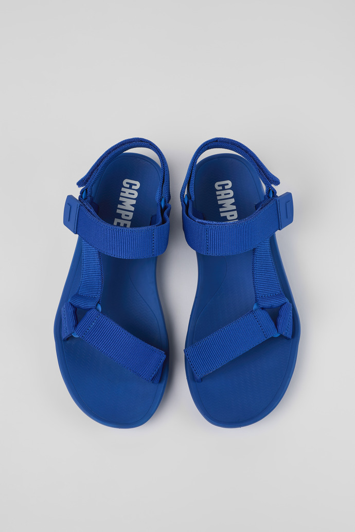 Neu Eingetroffen Camper Match - Blaue Herrensandalen aus Textil