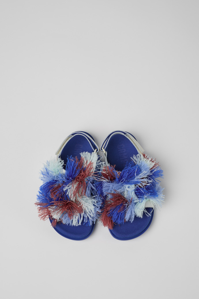 Neu Eingetroffen Camper Twins - Weiße Ledersandalen