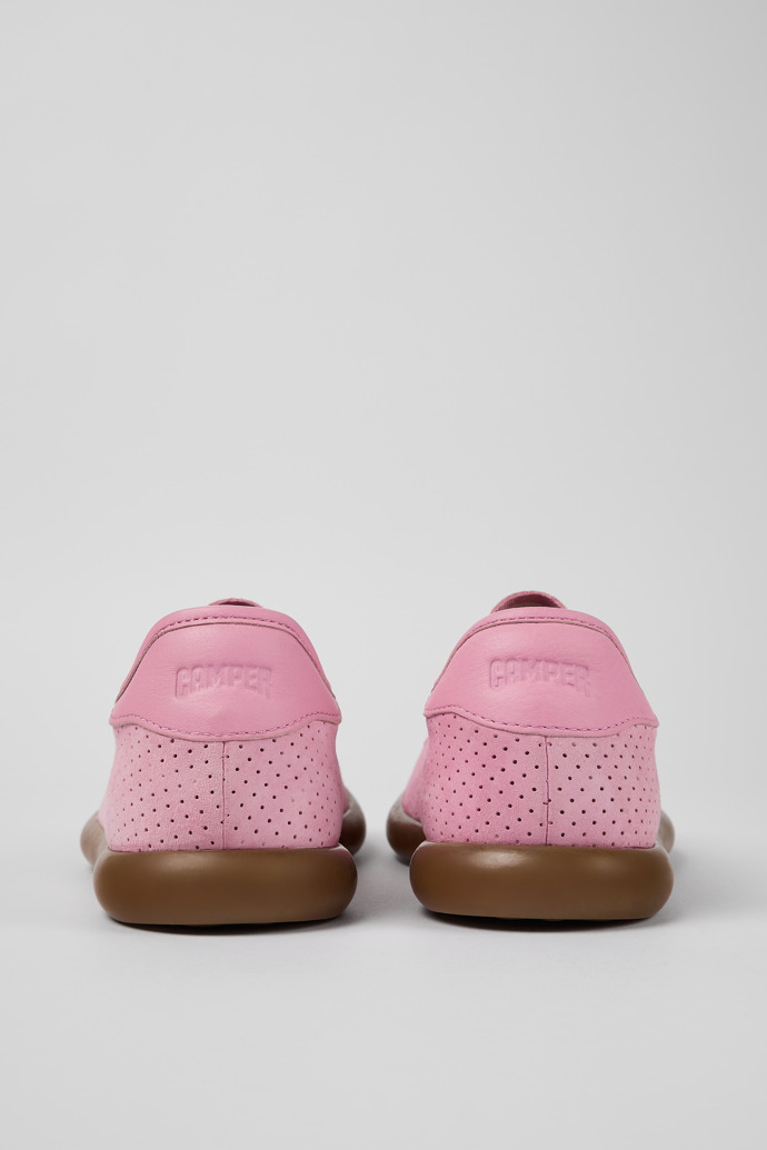 Neu Eingetroffen Camper Pelotas Soller - Rosafarbener Damensneaker aus Nubukleder/Leder