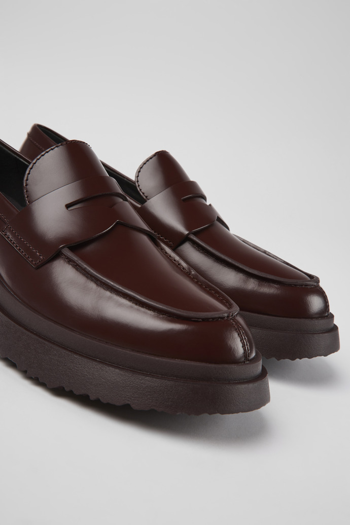 Neu Eingetroffen Camper Walden - Weinroter Damenloafer aus Leder