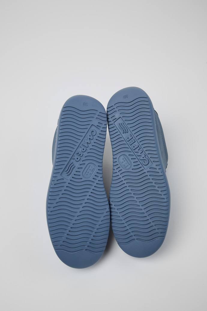 Neu Eingetroffen Camper Runner K21 - Blau Damensneaker aus Nubukleder