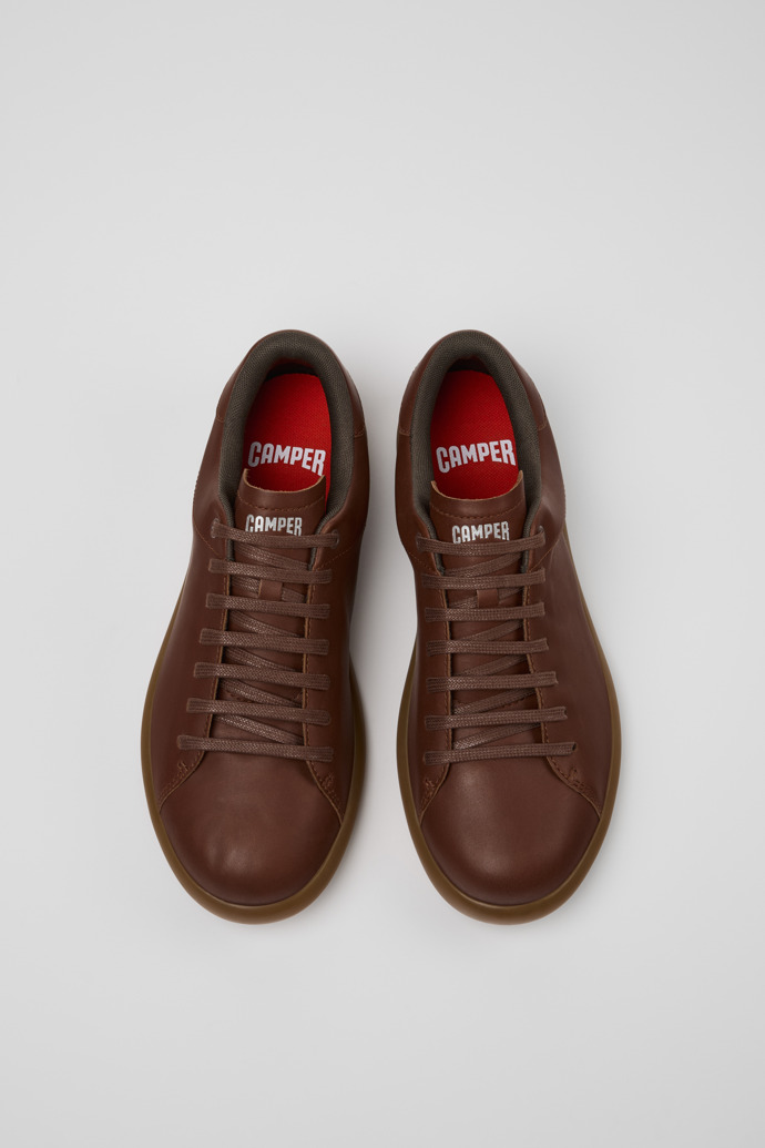 Neu Eingetroffen Camper Pelotas Soller - Brauner Herrensneaker aus Leder.