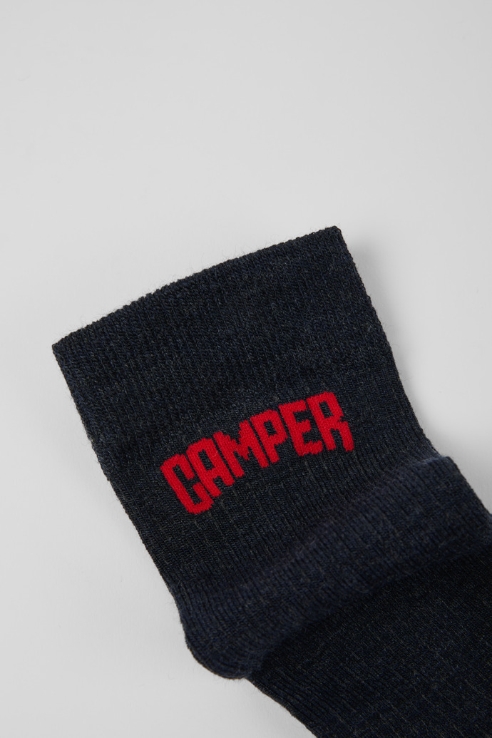 Neu Eingetroffen Camper SOX - Graue und blaue Socken aus Merinowolle