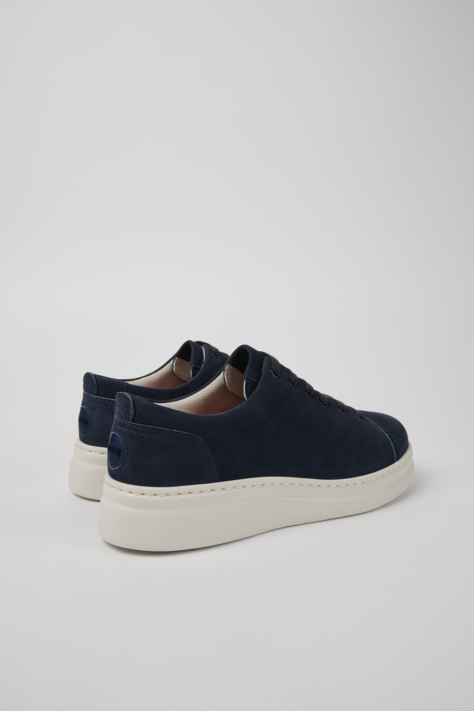 Neu Eingetroffen Camper Runner Up - Blauer Damessneaker aus Nubukleder.