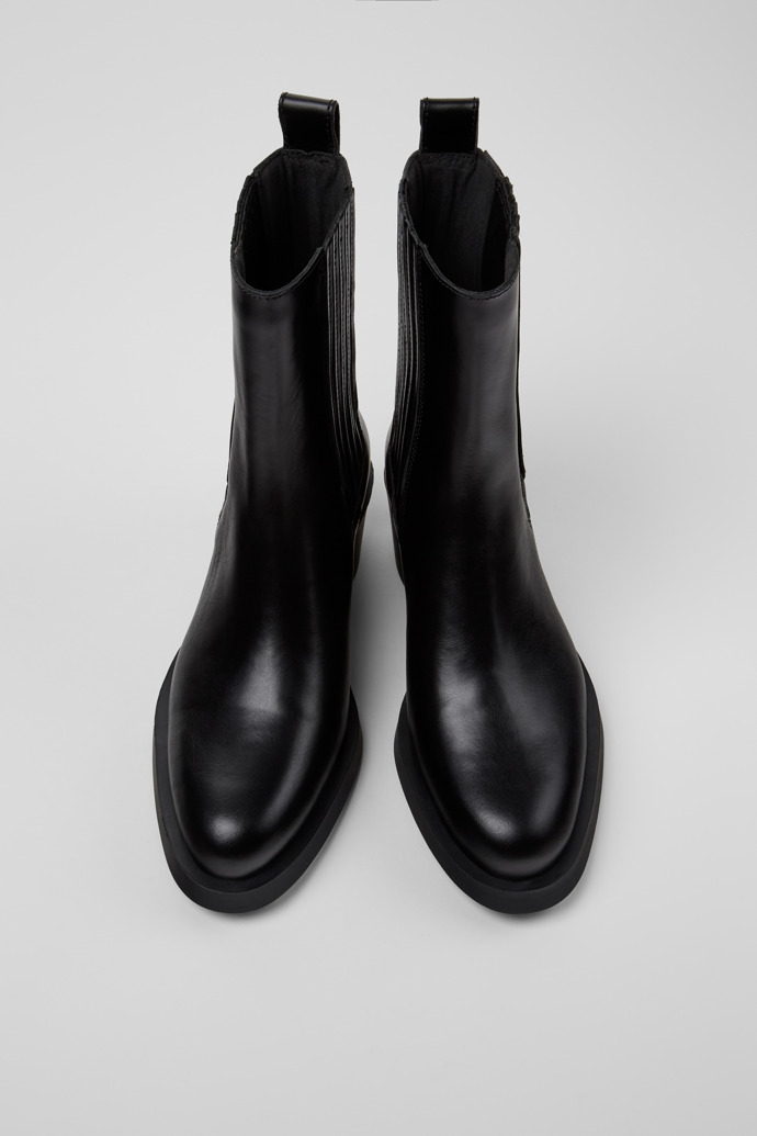 Neu Eingetroffen Camper Bonnie - Schwarzer Damenstiefel aus Leder