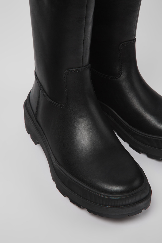 Neu Eingetroffen Camper Brutus Trek MICHELIN - Schwarzer Damenstiefel aus Leder