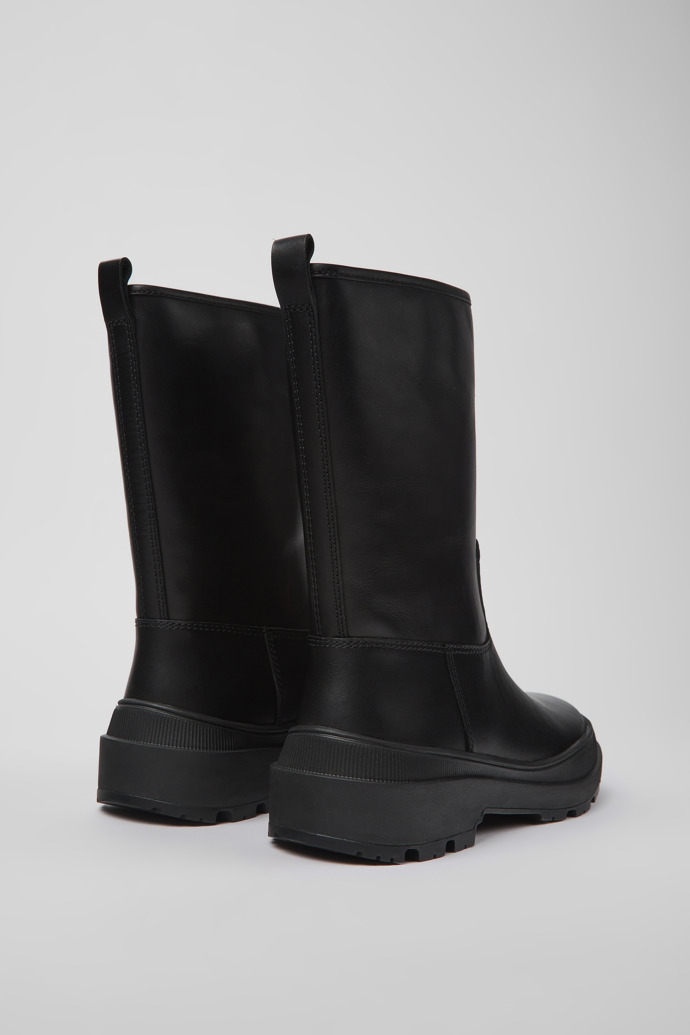 Neu Eingetroffen Camper Brutus Trek MICHELIN - Schwarzer Damenstiefel aus Leder