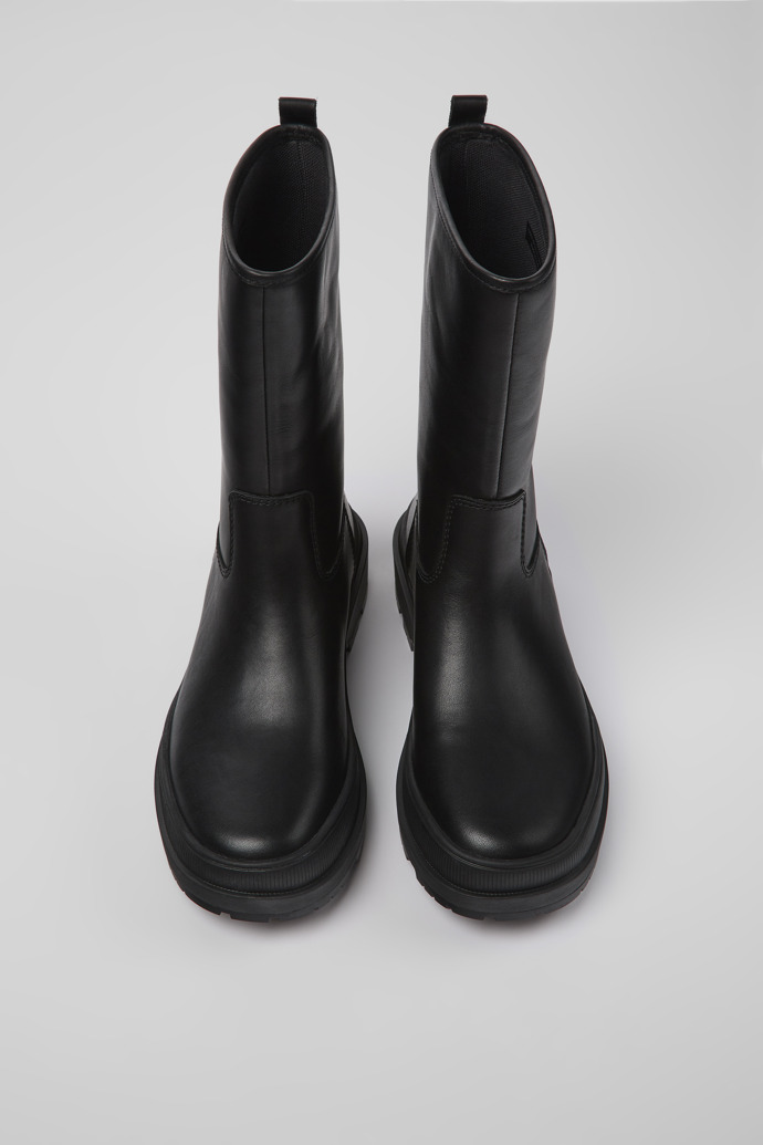 Neu Eingetroffen Camper Brutus Trek MICHELIN - Schwarzer Damenstiefel aus Leder