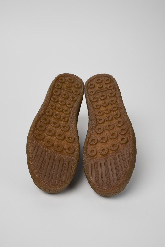 Neu Eingetroffen Camper Peu Terreno - Blauer Herrenschuh aus Nubukleder.