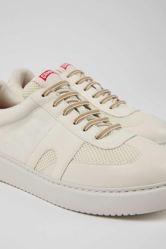 Neu Eingetroffen Camper Runner K21 Sorona® - Weißer Herrensneaker aus Textil