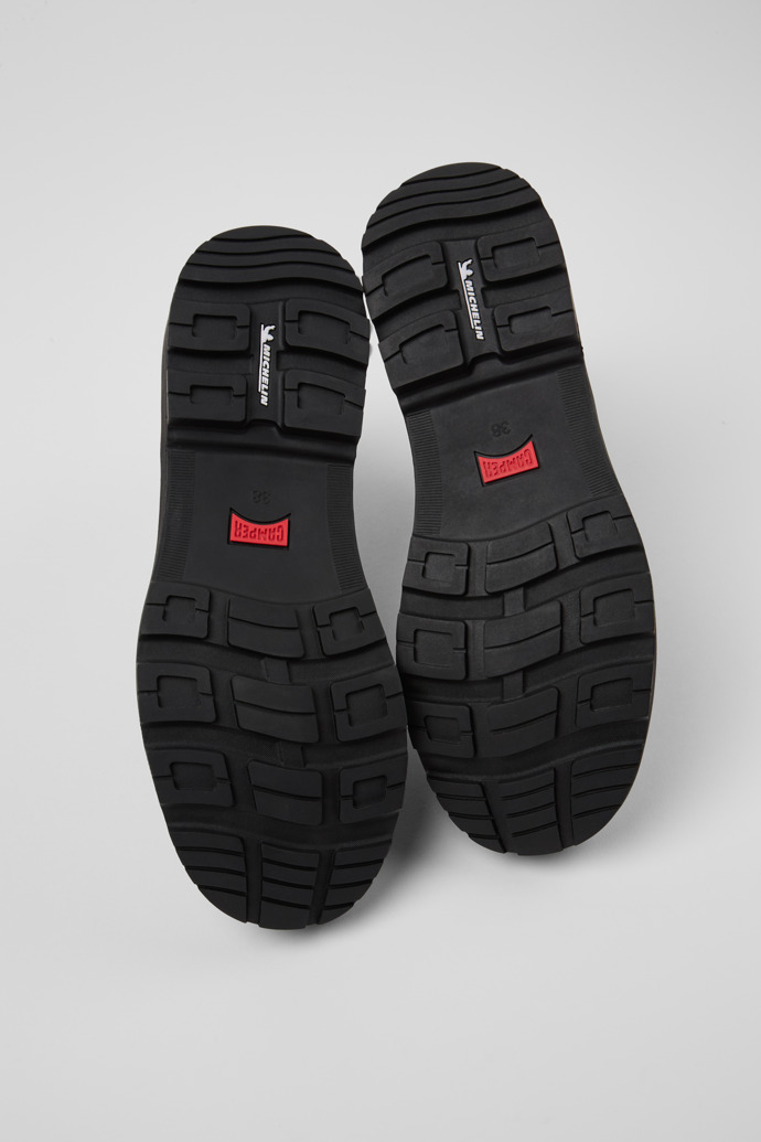 Neu Eingetroffen Camper Brutus Trek MICHELIN - Grüne Damenstiefelette aus Nubukleder