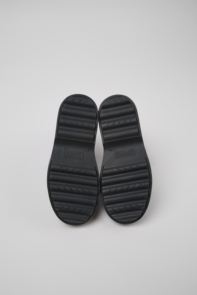 Neu Eingetroffen Camper Norte - Schwarze Kinderstiefelette aus Leder