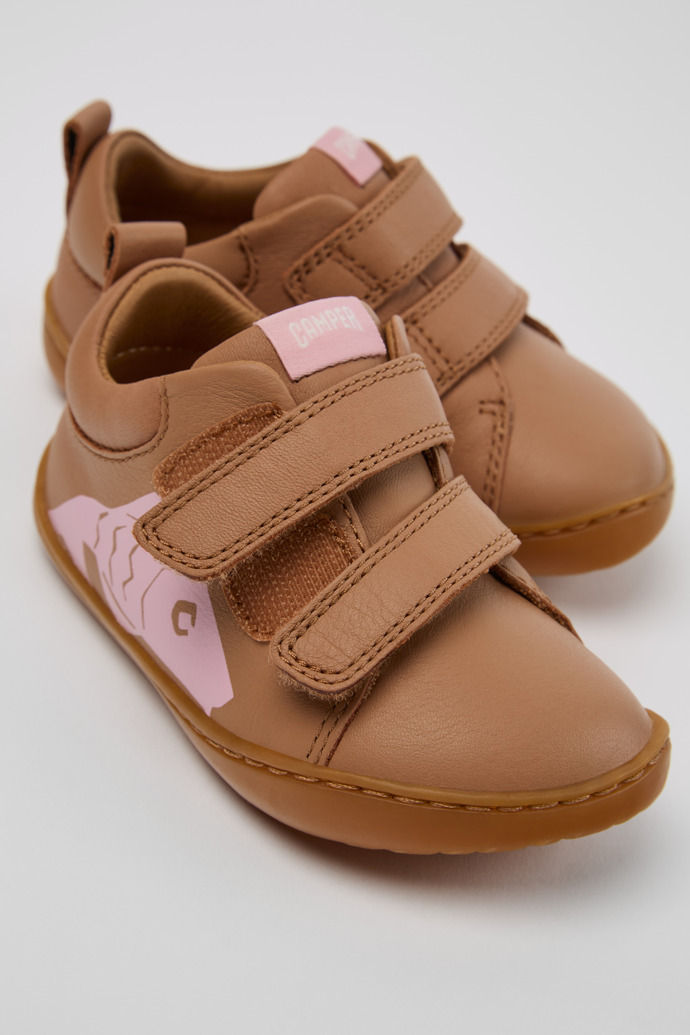 Neu Eingetroffen Camper Twins - Mehrfarbige Kindersneaker aus Leder.