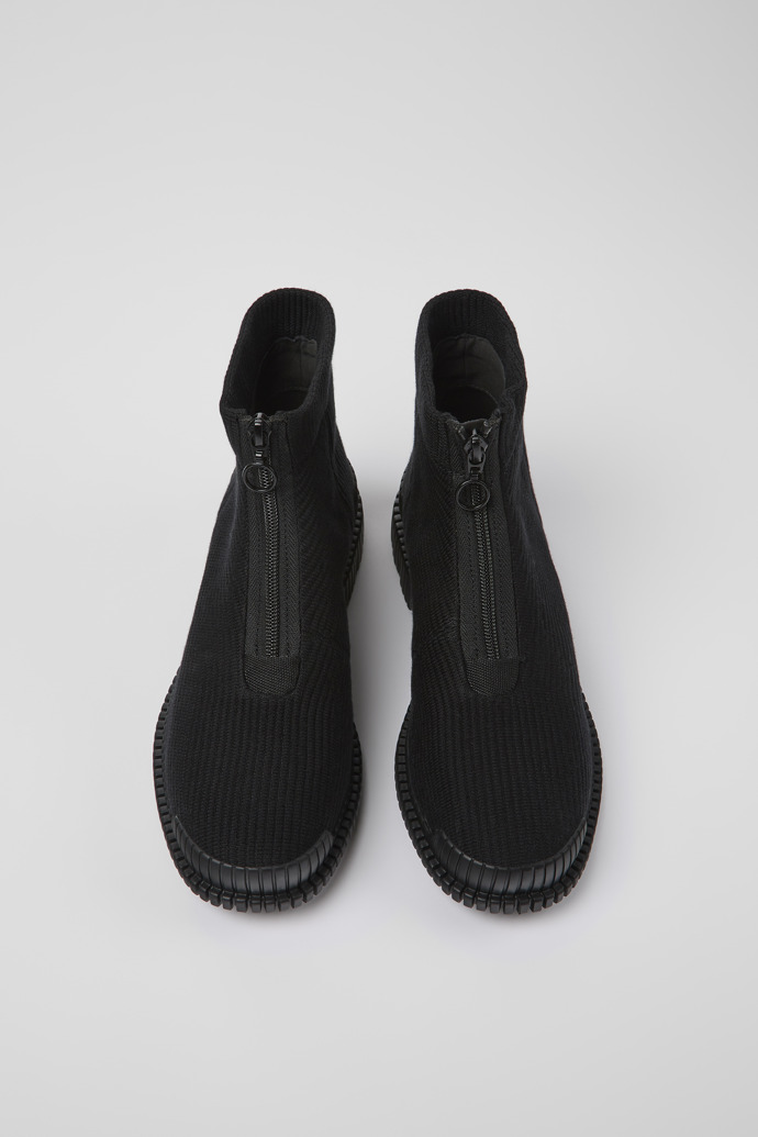 Neu Eingetroffen Camper Pix - Schwarze Damenstiefelette aus TENCEL® Lyocell.