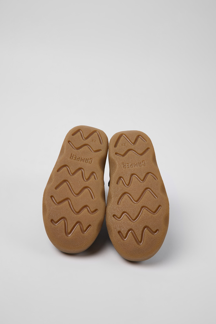 Neu Eingetroffen Camper Kiddo - Blaue Kinderstiefelette aus Leder.