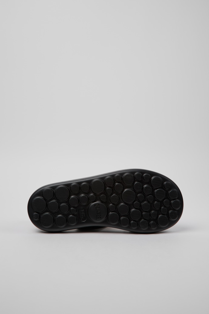 Neu Eingetroffen Camper Pelotas Flota - Schwarze Herrensandale aus Leder.