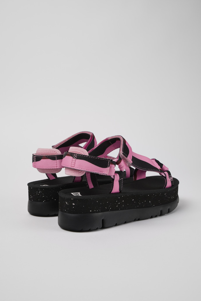 Neu Eingetroffen Camper Twins - Mehrfarbige Damensandalen aus Textil