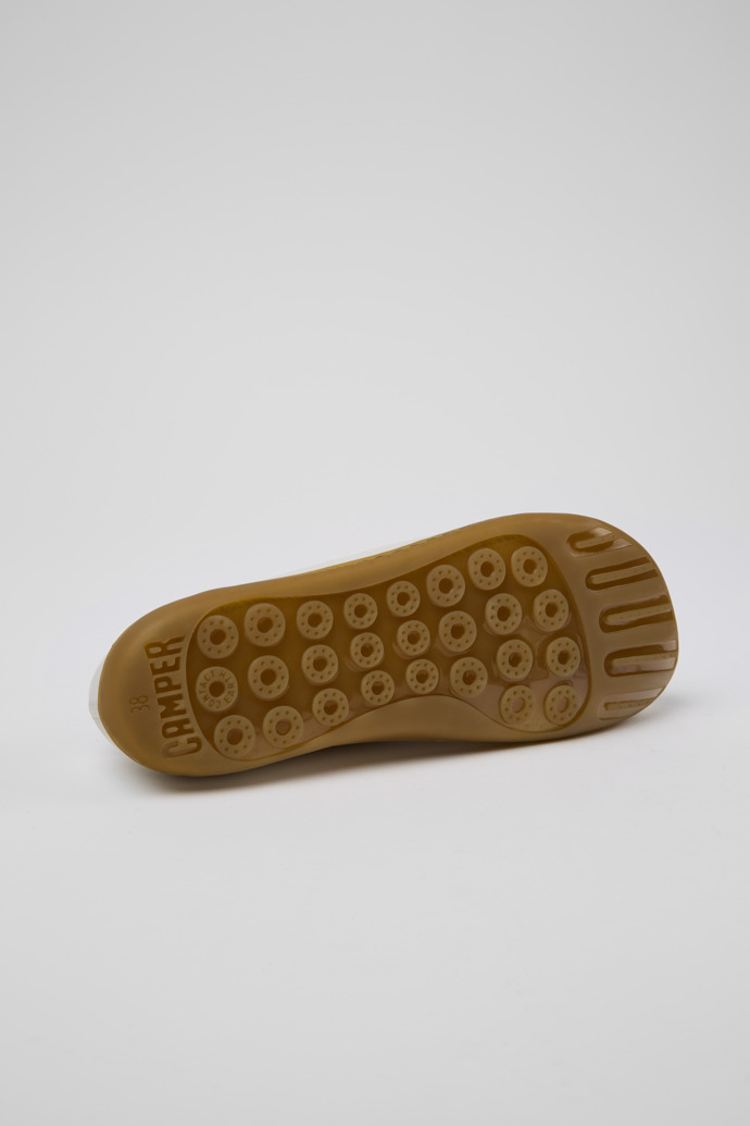 Neu Eingetroffen Camper Peu - Weißer Damenschuh aus Leder.