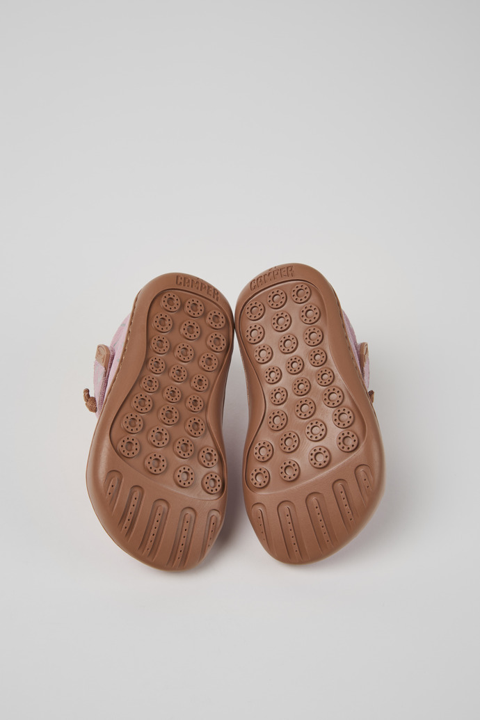 Neu Eingetroffen Camper Peu - Mehrfarbige Kinderschuhe aus Nubukleder.