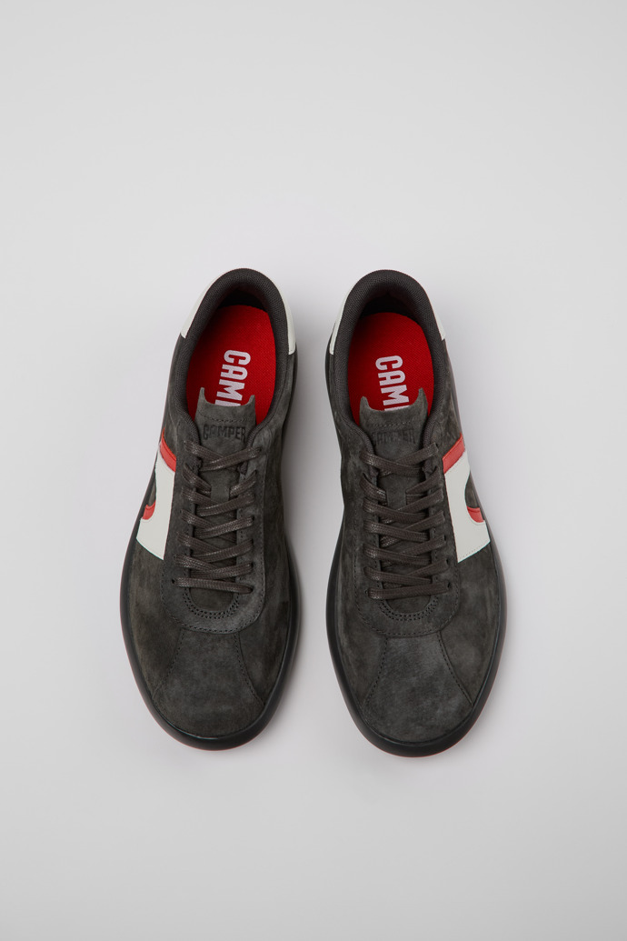 Neu Eingetroffen Camper Pelotas Soller - Mehrfarbiger Herrensneaker aus Nubukleder und Leder.