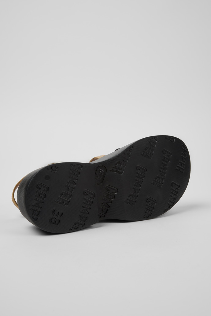 Neu Eingetroffen Camper Twins - Mehrfarbige Ledersandalen für Damen.